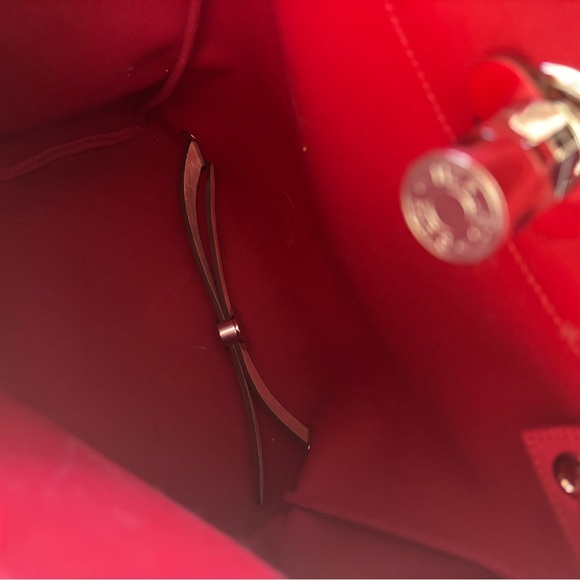 Hermes Vibrant Red Herbag Backpack - Picture 9 of 12